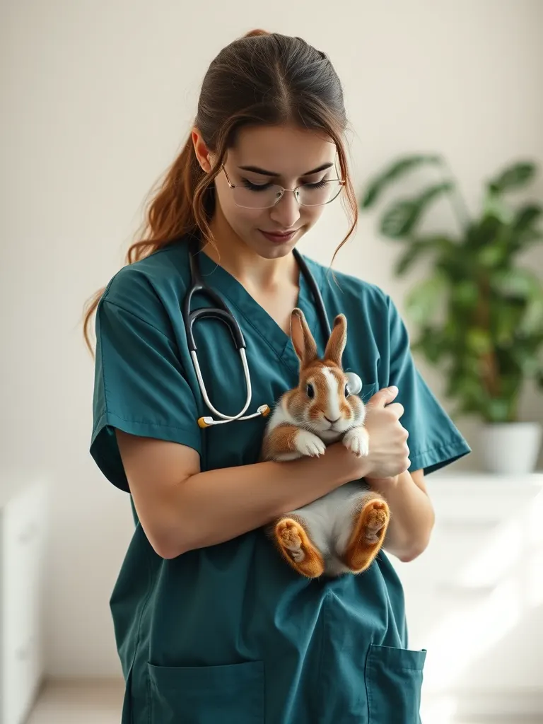 A portrait of Vet three, Veterinary surgeon